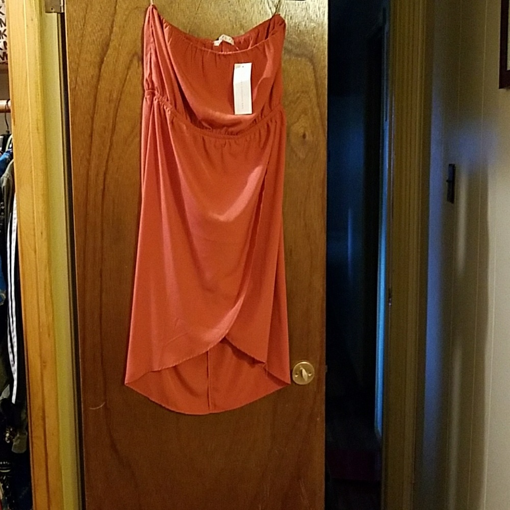 Strapless Tulip Dress